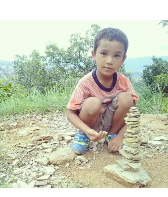 A child playing